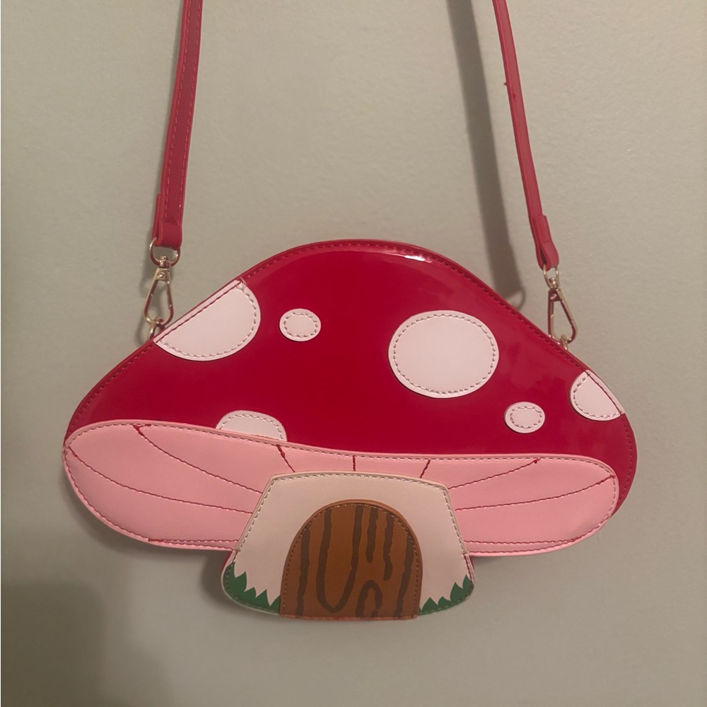 Mushroom Shaped Crossbody Bag